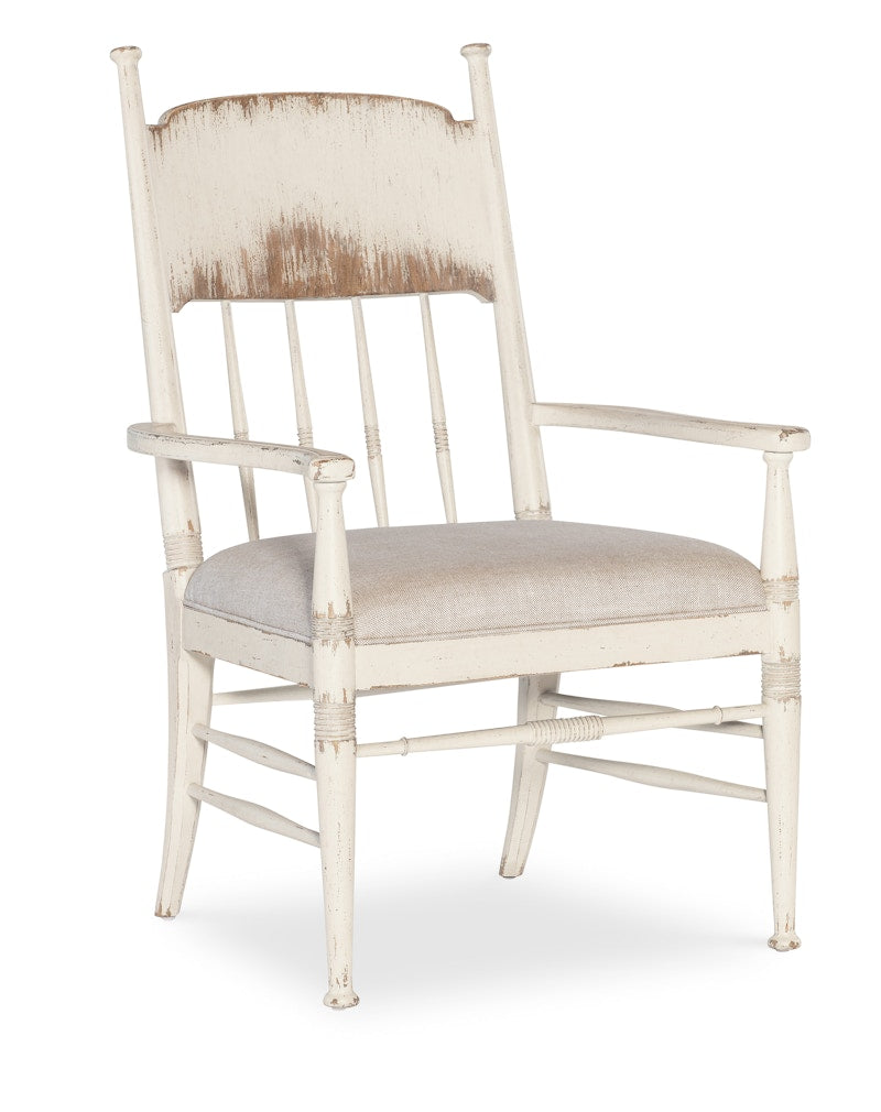 Hooker Furniture Americana Upholstered Seat Arm Chair-2 per ctn/price ea 7050-75300-02