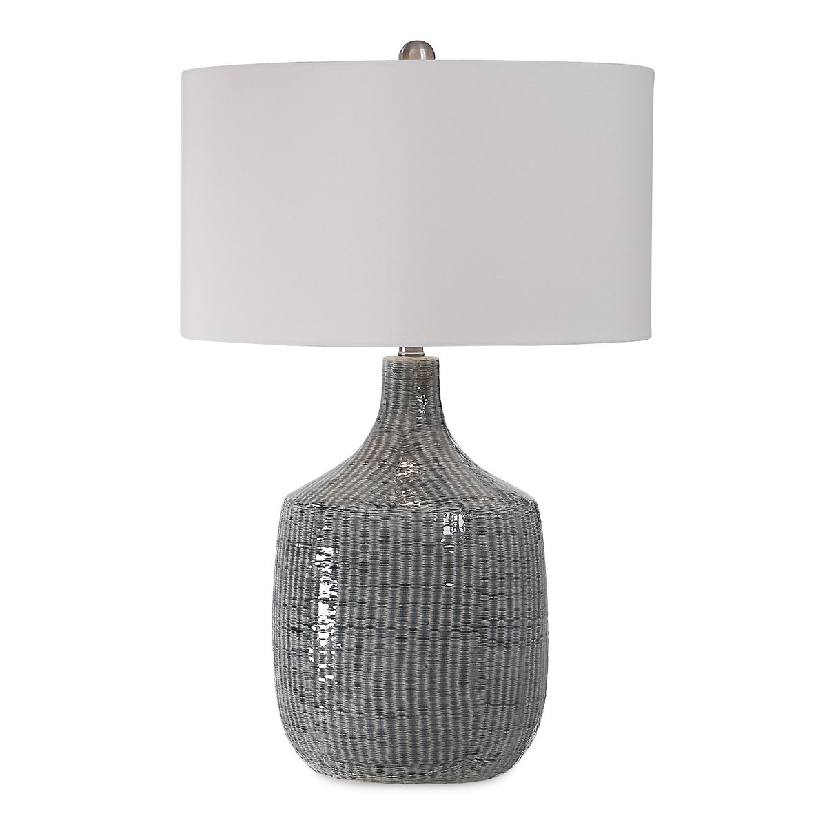 Felipe Table Lamp, Dark Gray - Kings Fine Art & Decor