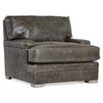 BURNHAM LEATHER CHAIR