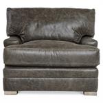 BURNHAM LEATHER CHAIR