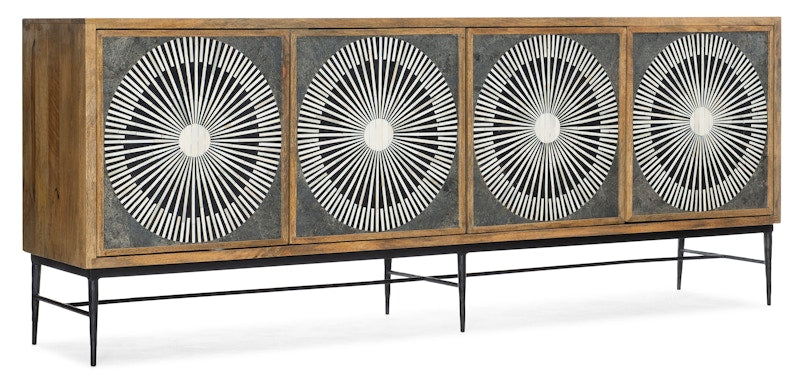 Hooker Furniture Commerce & Market Giovanni Entertainment Console 7228-55011-85