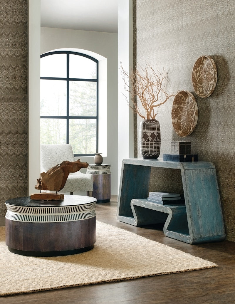 Hooker Furniture Commerce and Market Inside Track Console Table 7228-85073-45