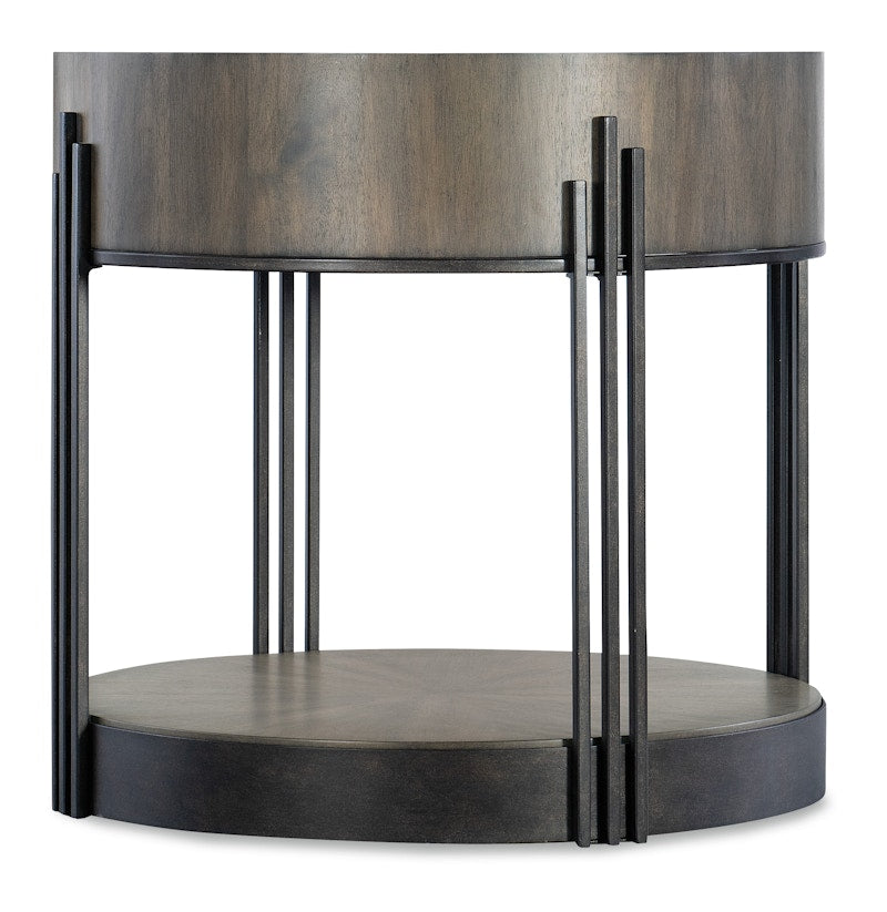 Hooker Furniture Commerce and Market Skyline Side Table 7228-80168-85