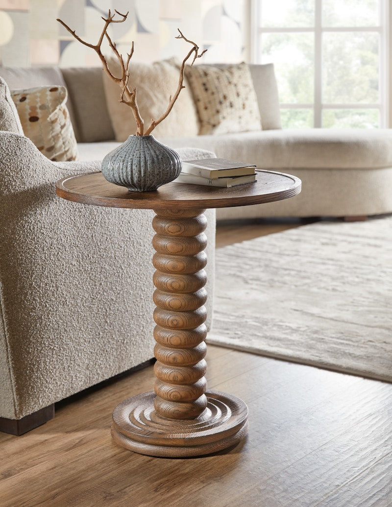 Hooker Furniture Commerce and Market Spindle Accent Table 7228-80224-89