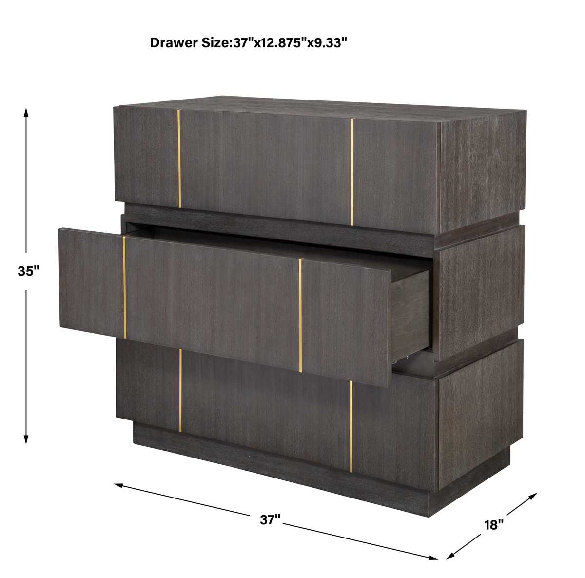 Between the Lines Accent Chest