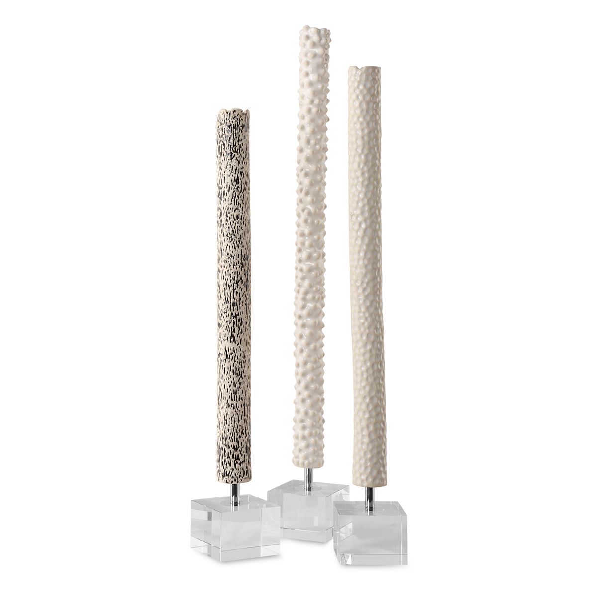 Makira, White, S/3 - Kings Fine Art & Decor