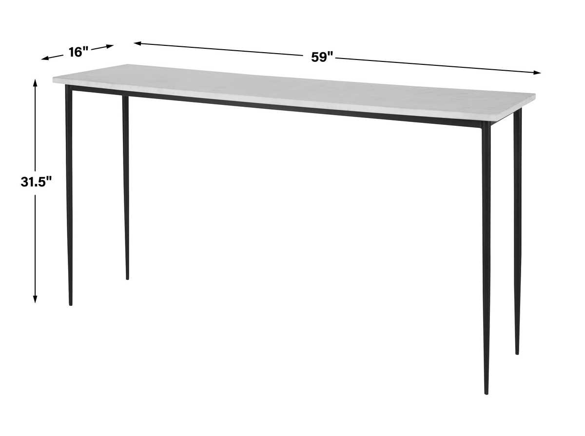 Nightfall Console Table, 2 Cartons