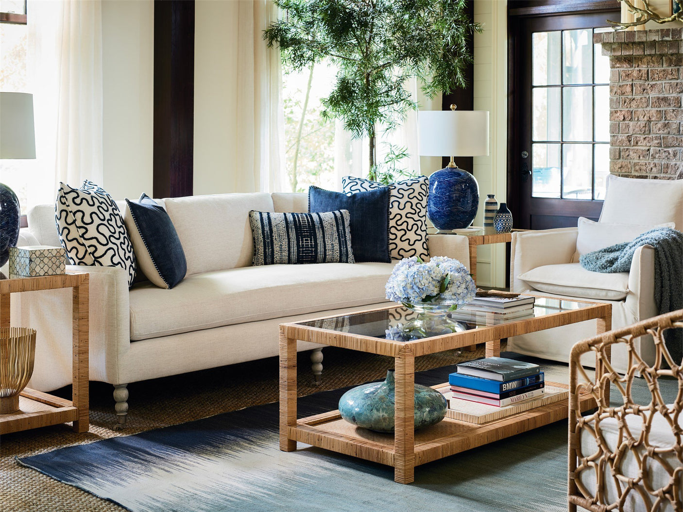 Long Key End Table