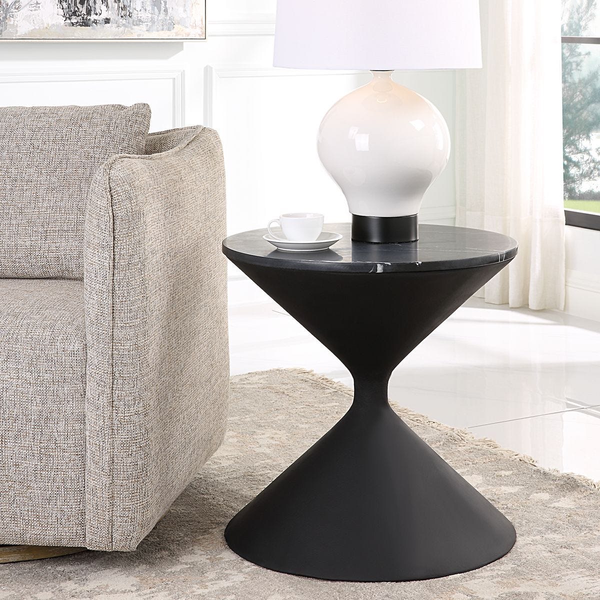 Time's Up Side Table