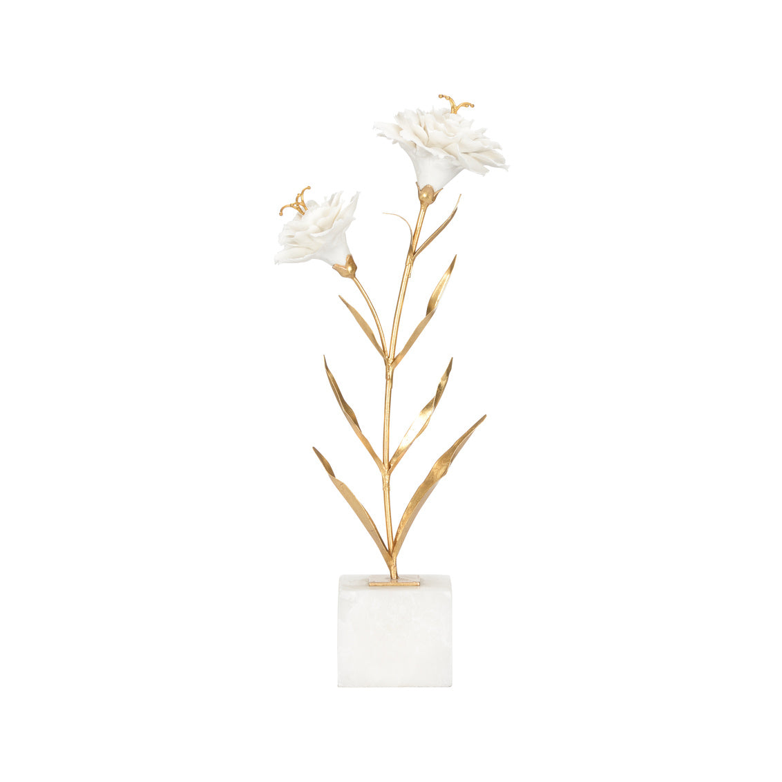 Carnation on Alabaster Stand