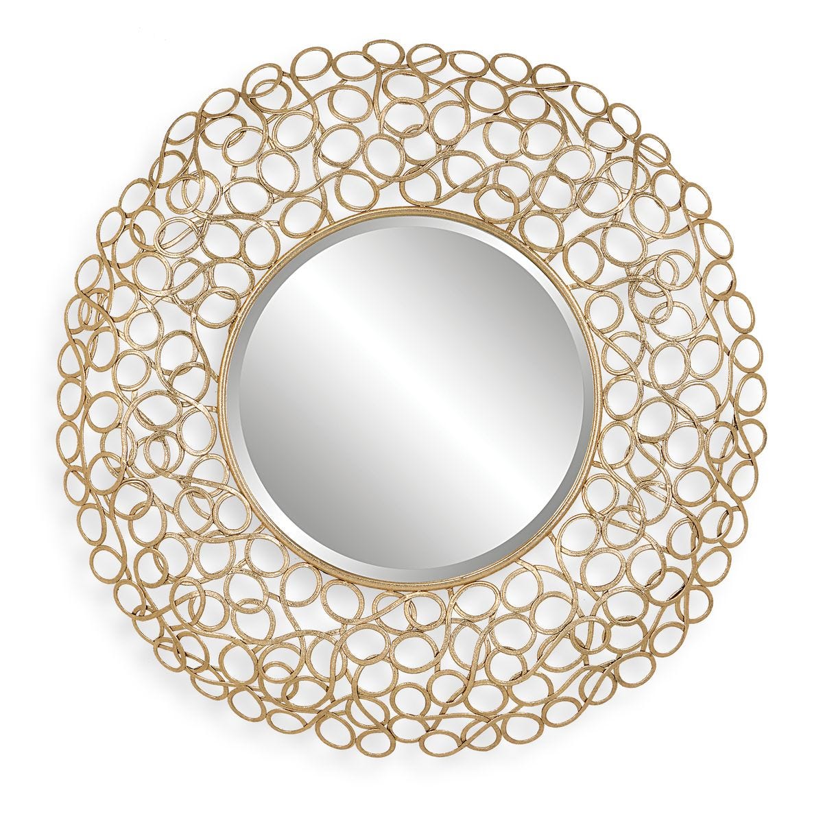 Swirl Round Mirror - Kings Fine Art & Decor