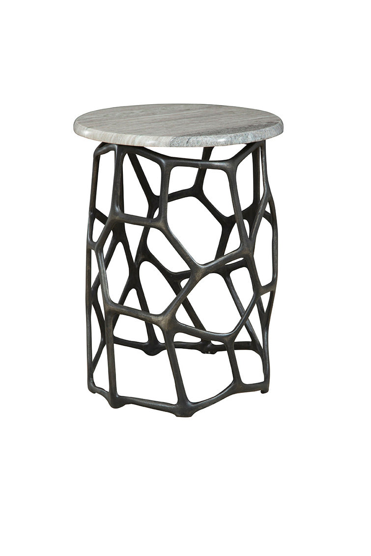 Short Sebastian End Table - Kings Fine Art & Decor