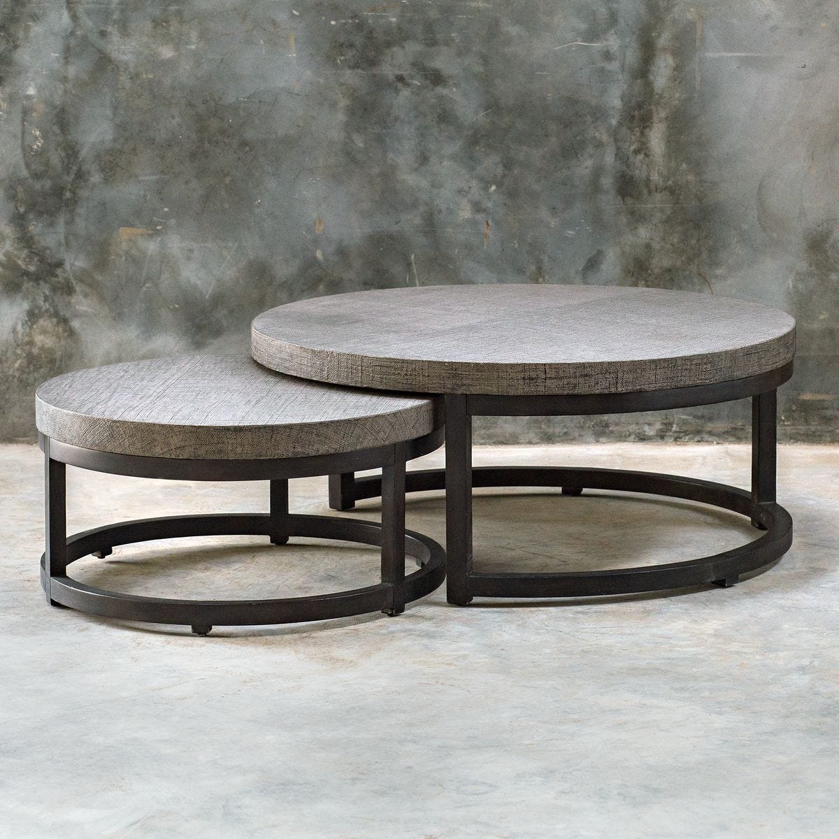 Aiyara Nesting Coffee Tables, S/2