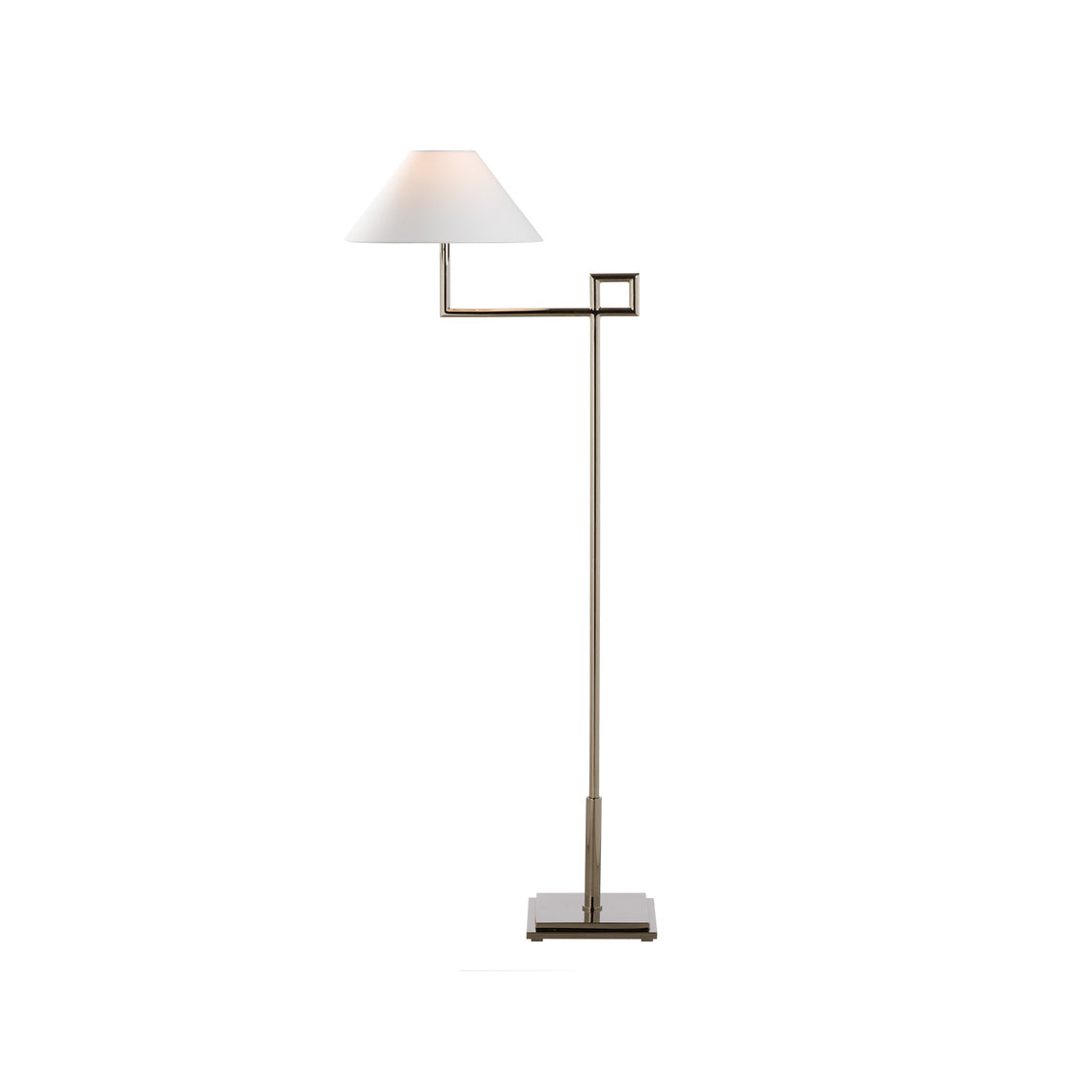 St. Dunstan Floor Lamp - Polished Nickel