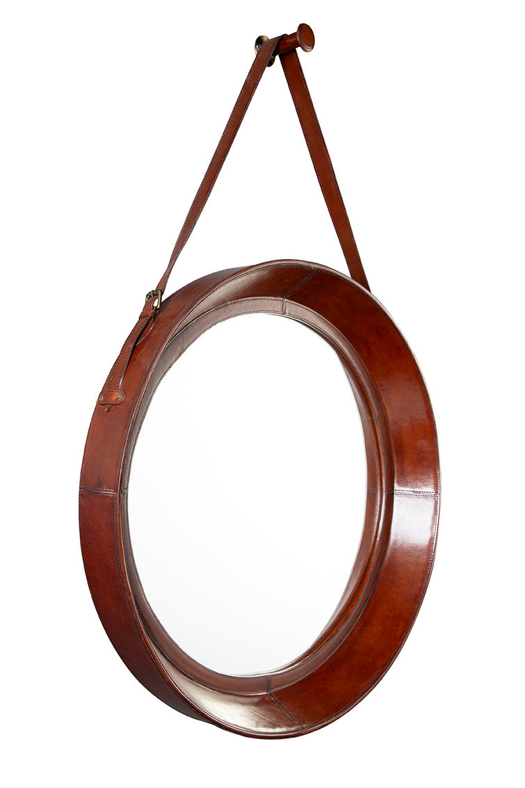 Milo Round Hanging Mirror - Kings Fine Art & Decor