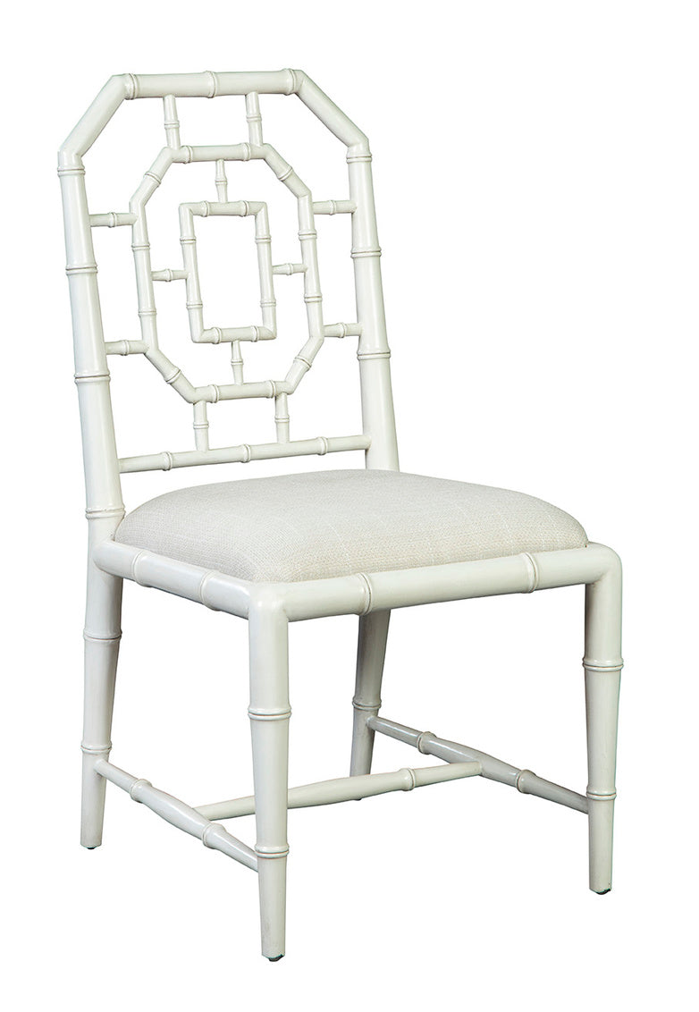 Cream Lahara Side Chair - Kings Fine Art & Decor