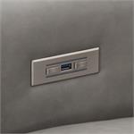 LIONI LEATHER POWER MOTION CHAIR