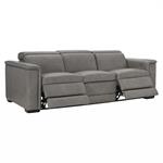 LIONI LEATHER POWER MOTION SOFA