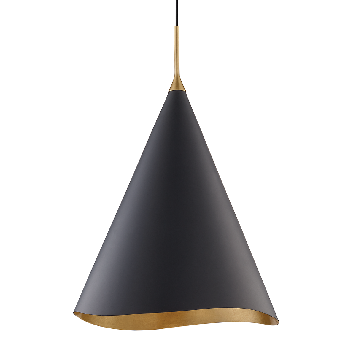 martini-pendant-9618-GL/BLK