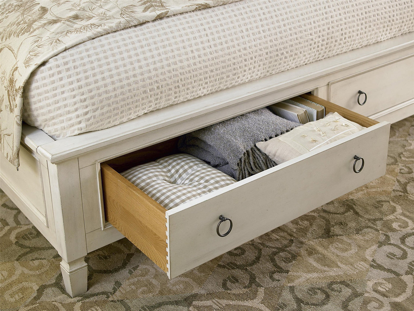 Storage King Bed