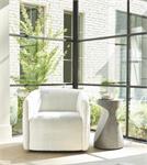ALINE FABRIC SWIVEL CHAIR