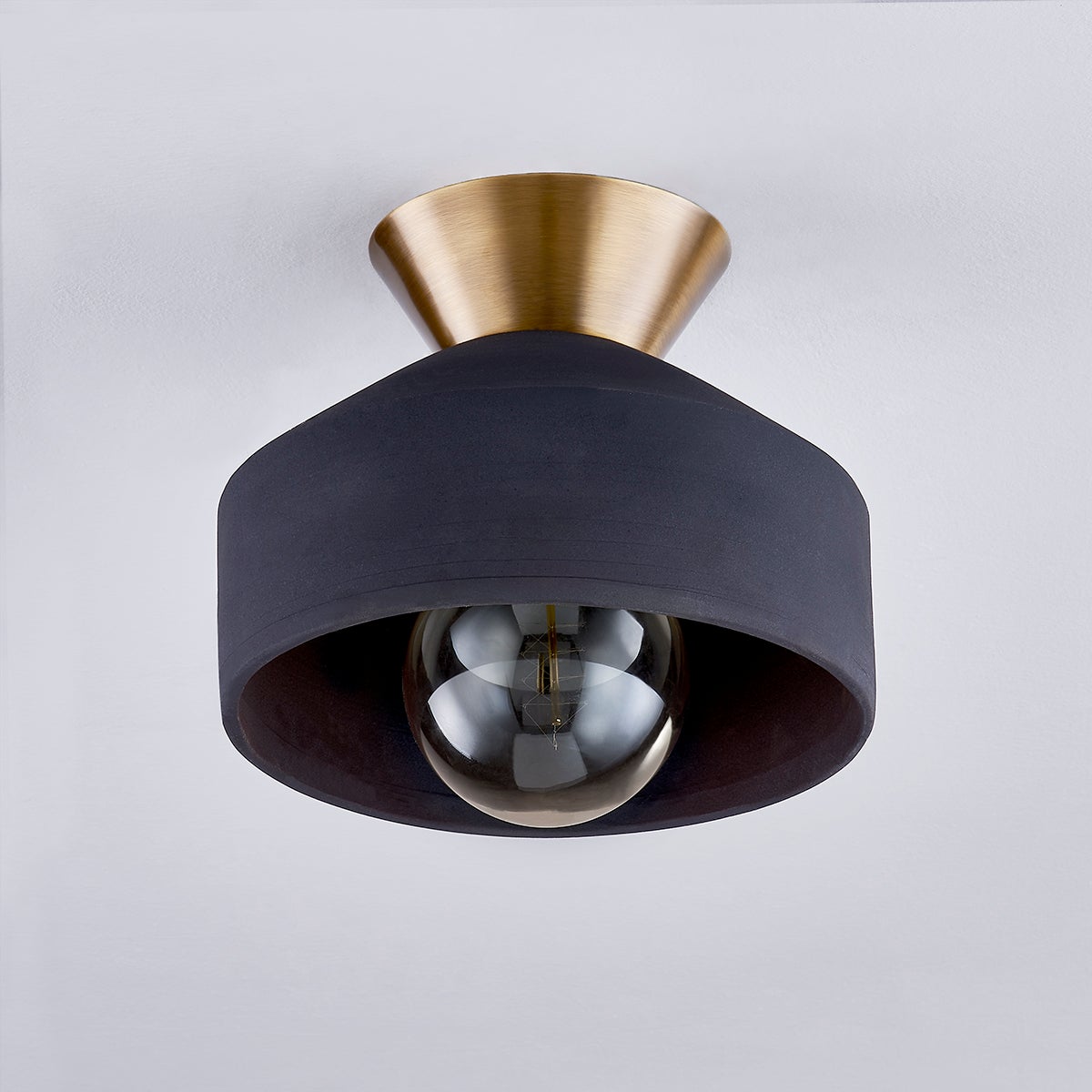 covina-flush-mount-C9811-PBR/CBK-1