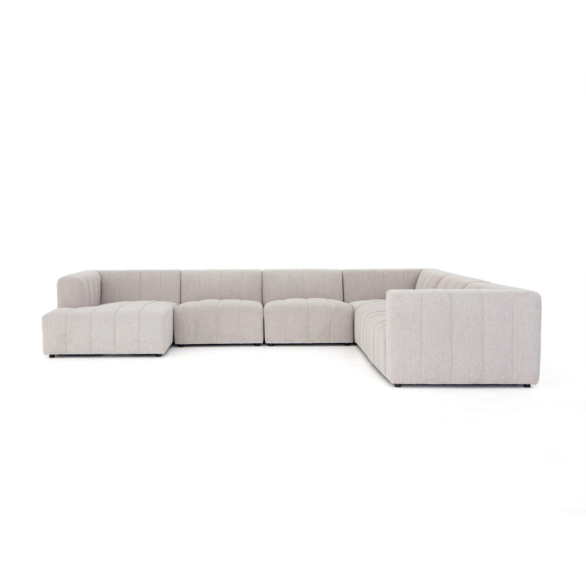 Langham Channeled 6-Piece Sectional - Kings Fine Art & Decor