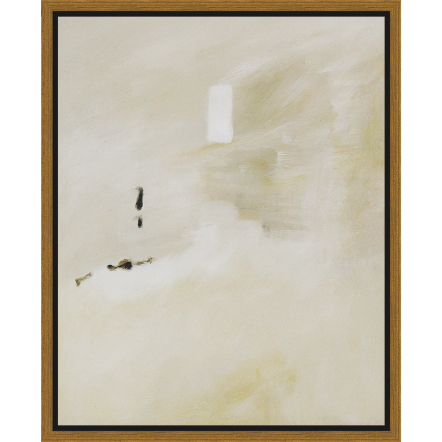 EAHPC24095 - EBBING LIGHT I framed floating in a contemporary gold frame. Finished Size: W 16.00 in x H 20.00 in
