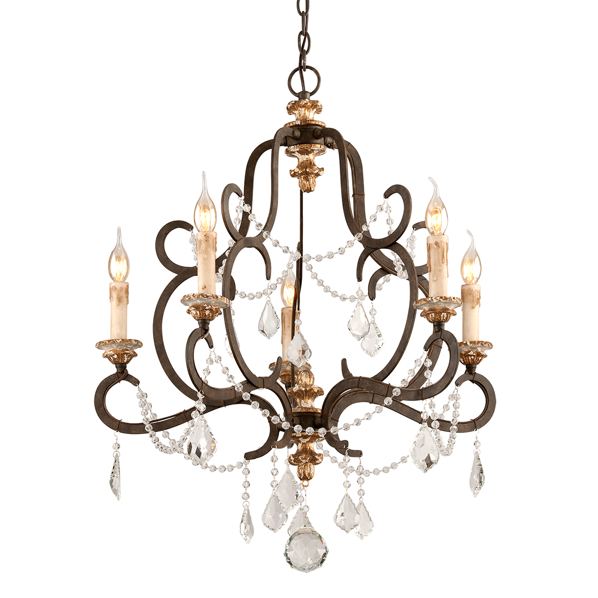 bordeaux-chandelier-F3515-PZ/DG