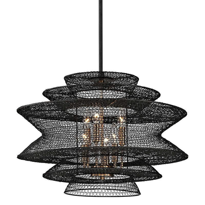 kokoro-chandelier-F6016-SBK