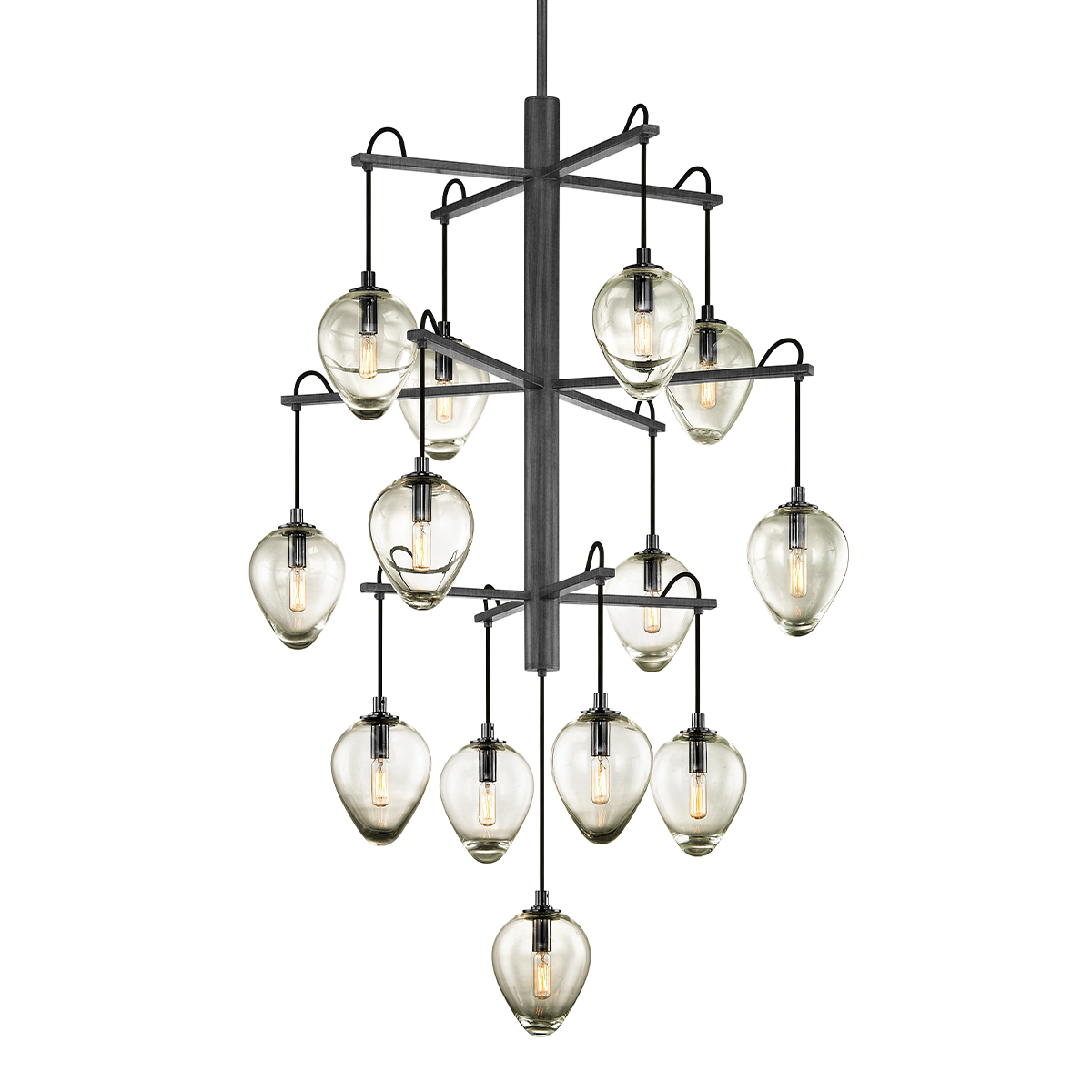 brixton-chandelier-F6208-GRA/BCR