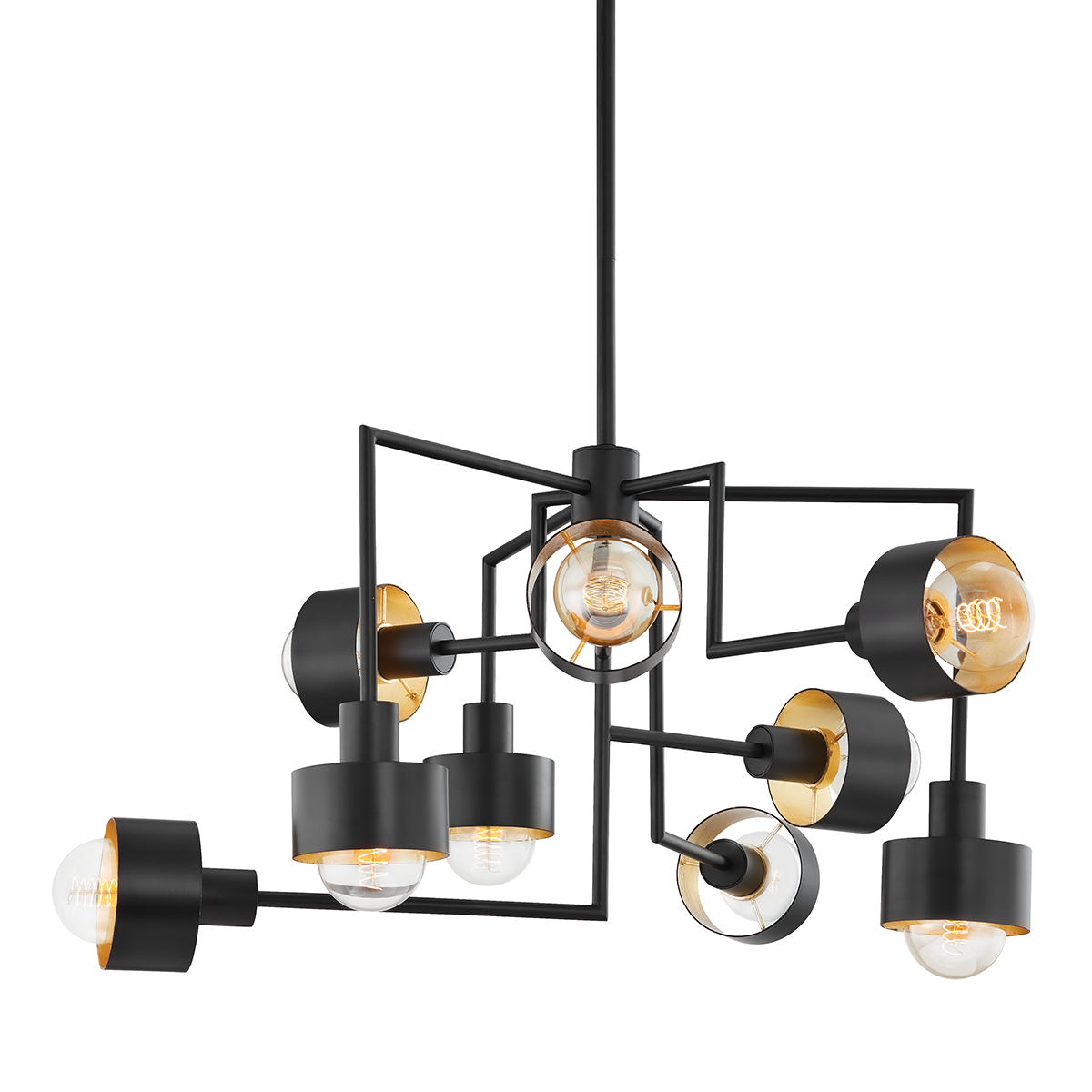 north-chandelier-F8737-SBK/GL