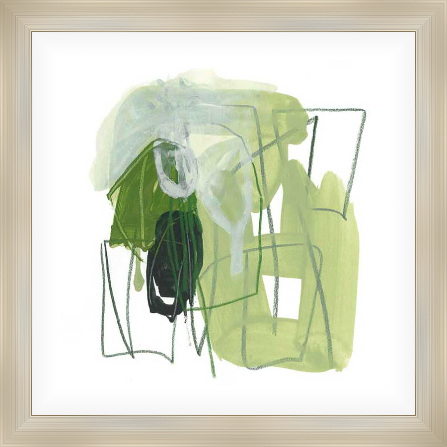 A captivating abstract artwork, this piece features organic shapes and layered textures that bring a modern aesthetic to any space. The composition invites the viewer to interpret and explore the interplay of color and form.