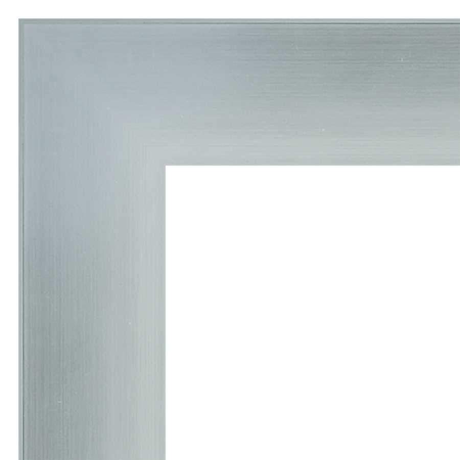 Our Silver Contemporary Faux Wood Picture Frame #07762