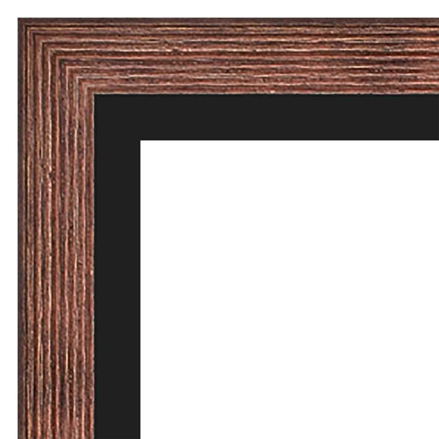 Our Light Wood Grain Distressed/Aged Floater Solid Wood Picture Frame #10766