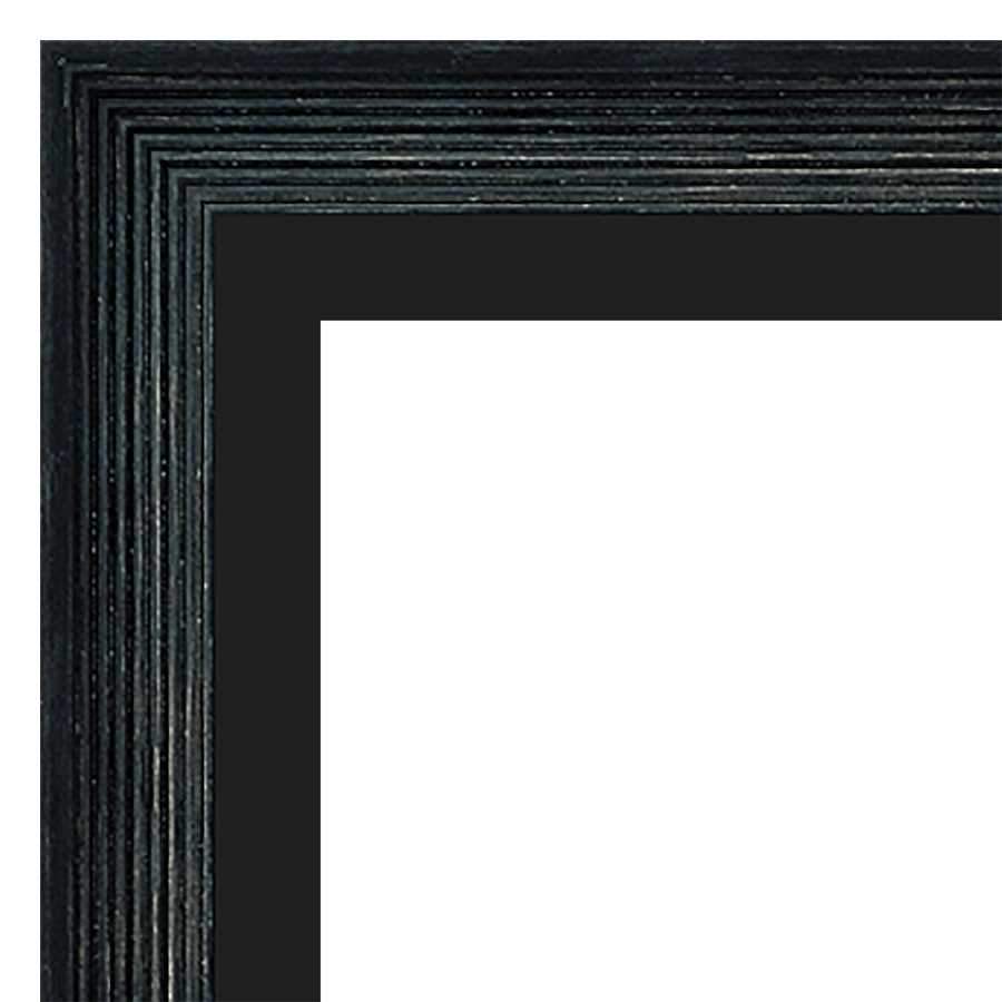 Our Dark Wood Grain Distressed/Aged Floater Solid Wood Picture Frame #10767
