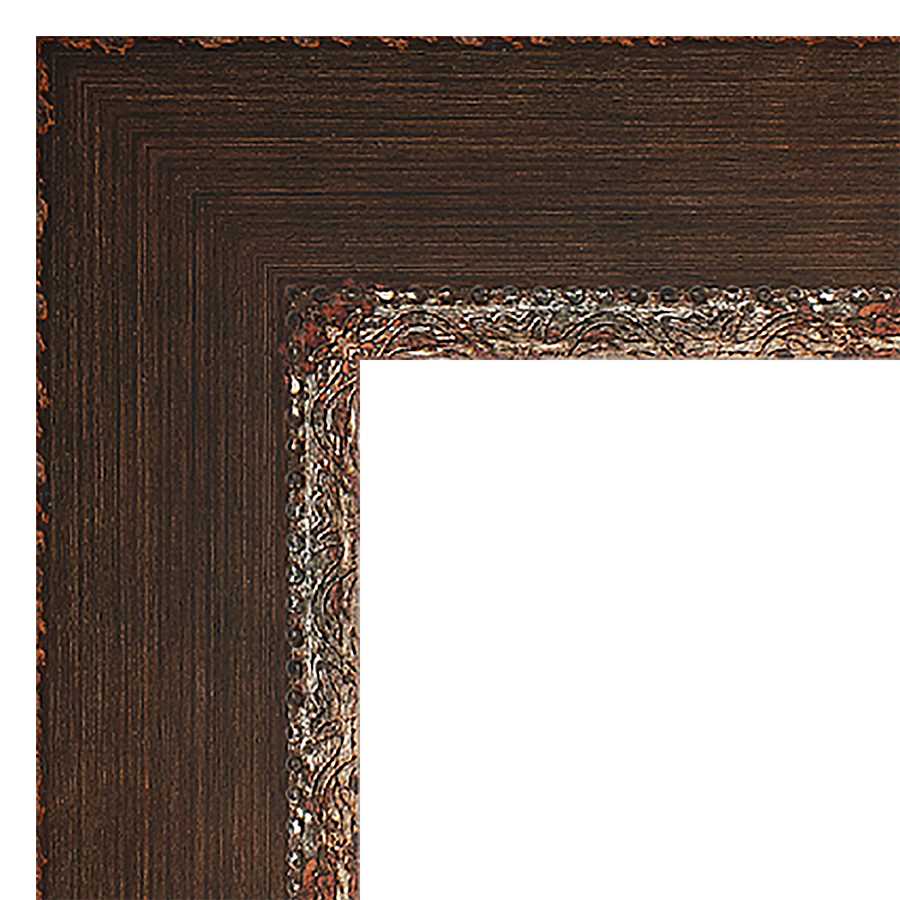 Our Walnut Distressed/Aged Solid Wood Picture Frame #10858