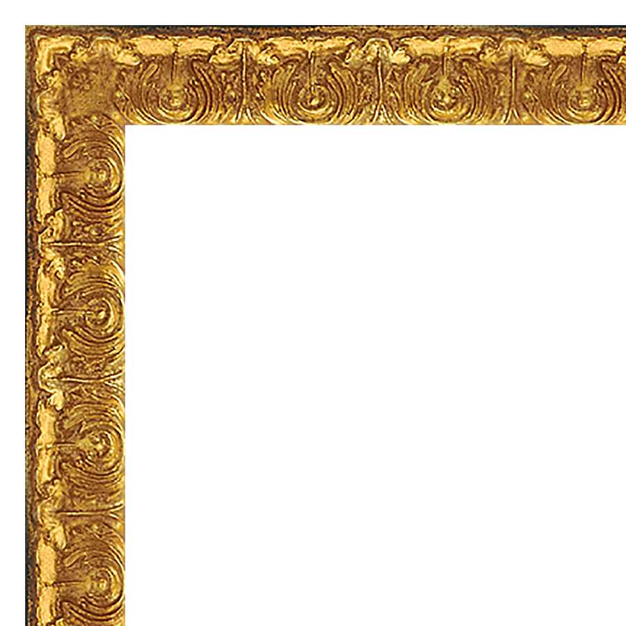 Our Gold Ornate Solid Wood Picture Frame #11239