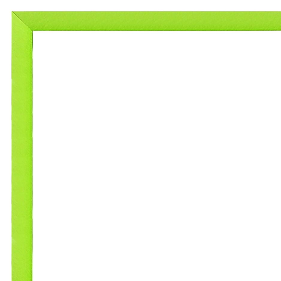 Our Lime Green Contemporary Metal Picture Frame #M1282