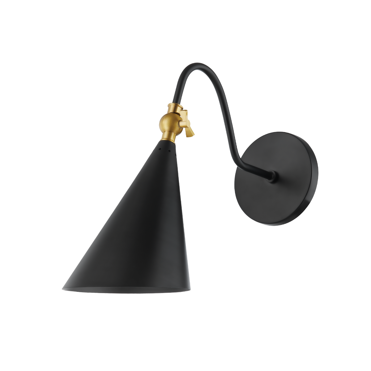 lupe-wall-sconce-H285101-AGB/SBK