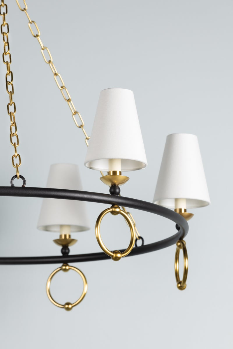 haverford-chandelier-H757806-AGB/TBK-1