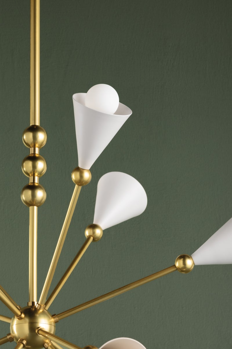 hikari-chandelier-H681812-AGB/SWH-7