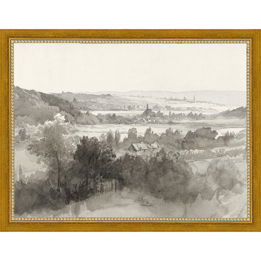 VILLAGE LANDSCAPE - Kings Fine Art & Decor
