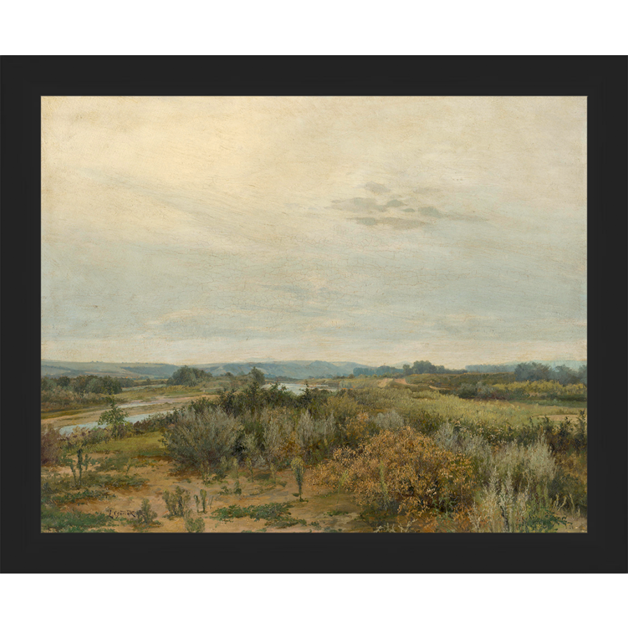 LANDSCAPE WITH RIVER - Kings Fine Art & Decor