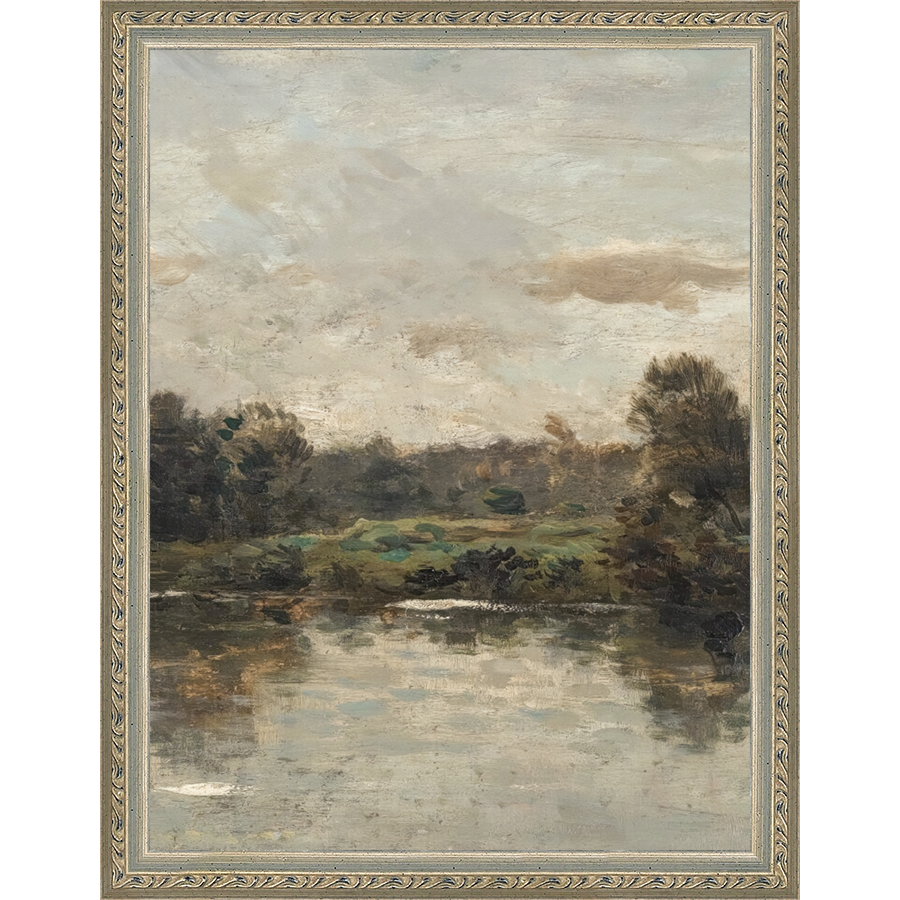 LAKE TRIPTYCH II (CENTER) - Kings Fine Art & Decor