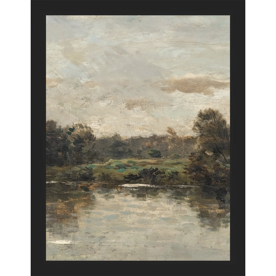 LAKE TRIPTYCH II (CENTER) - Kings Fine Art & Decor