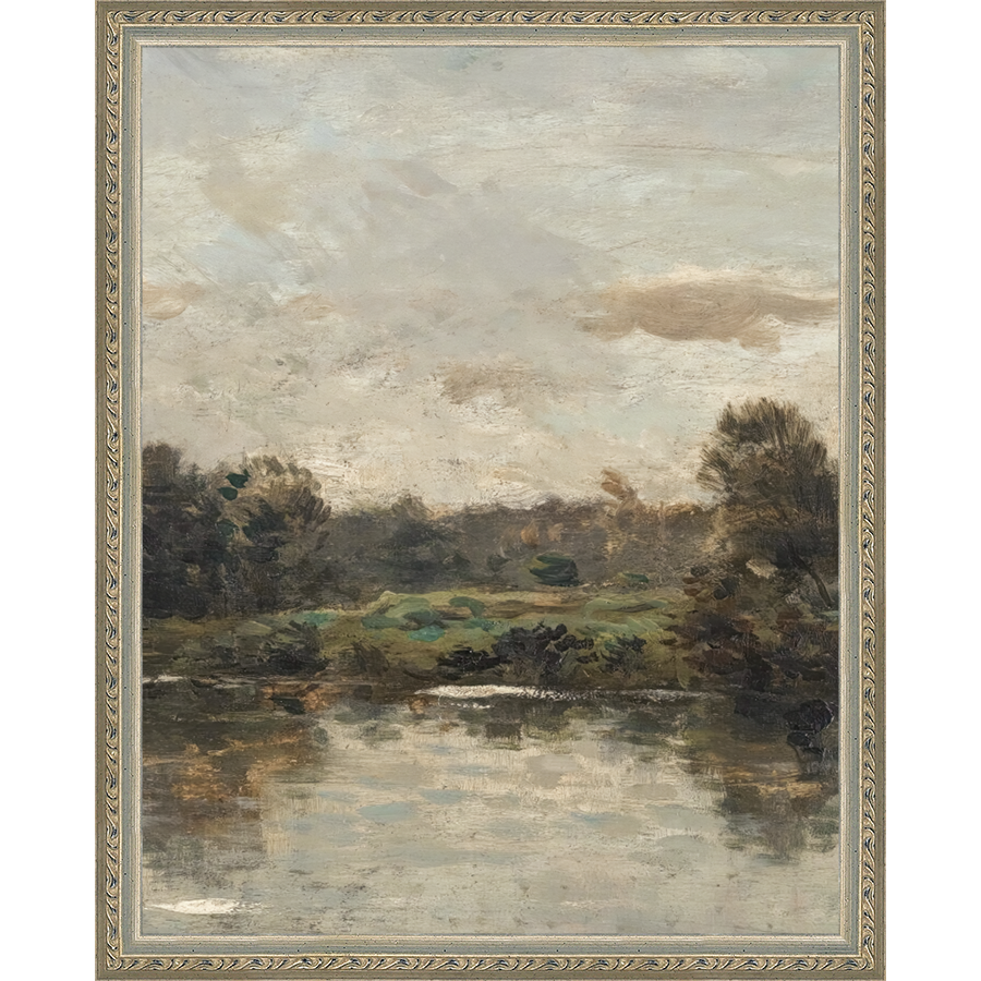 LAKE TRIPTYCH II (CENTER) - Kings Fine Art & Decor