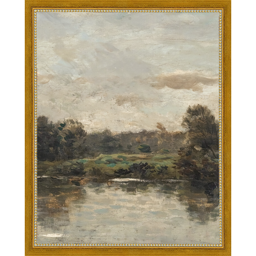 LAKE TRIPTYCH II (CENTER) - Kings Fine Art & Decor