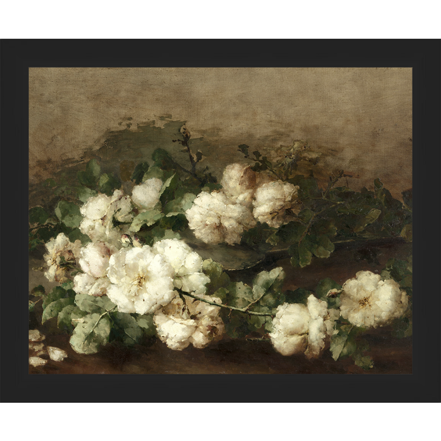 WHITE FLORAL STUDY - Kings Fine Art & Decor