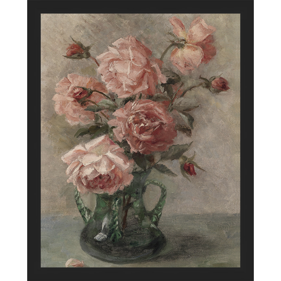 PINK FLORAL STUDY - Kings Fine Art & Decor